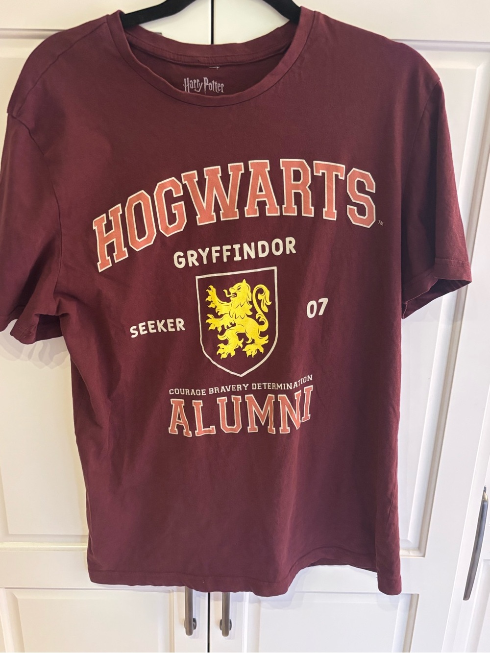Harry Potter Gryffindor Alumni Short Sleeve T-Shirt - Maroon